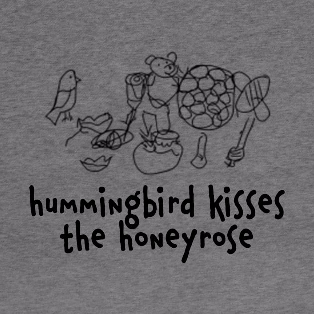 hummingbird kisses the honeyrose by tWoTcast